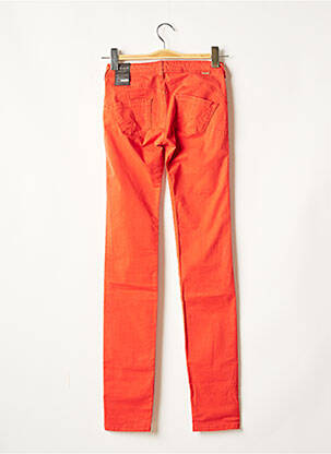 Pantalon slim stretch orange TEDDY SMITH fille