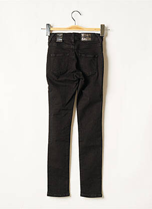 Jeans coupe slim stretch noir TEDDY SMITH fille