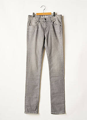 Jeans coupe slim gris TEDDY SMITH pour fille