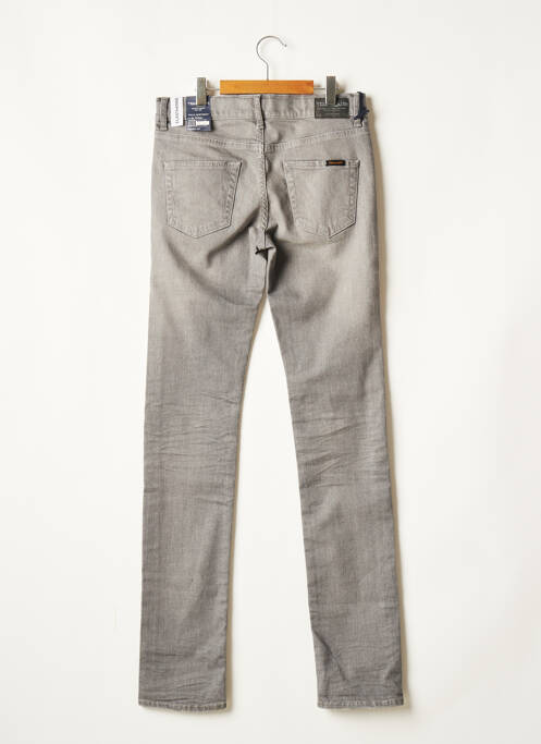 Jeans coupe slim gris TEDDY SMITH pour fille