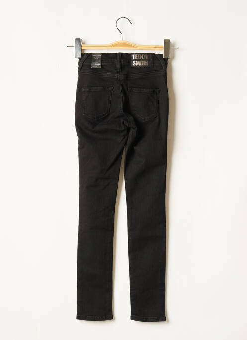 Jeans coupe slim noir TEDDY SMITH pour fille