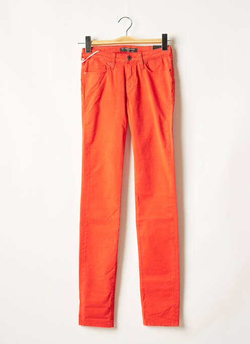 Pantalon slim orange TEDDY SMITH pour fille