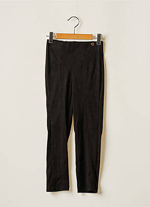 Legging stretch taille élastique noir TEDDY SMITH fille
