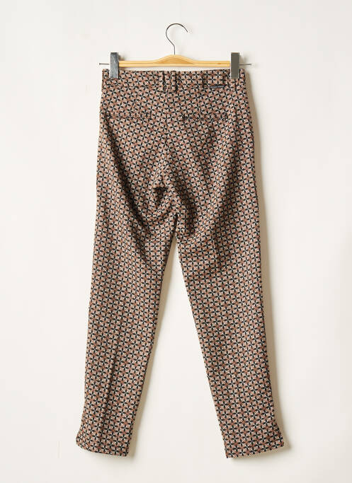 Pantalon chino marron FREEMAN T.PORTER pour femme