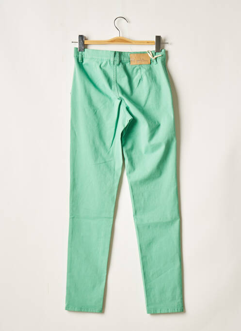 Pantalon slim vert LOLA ESPELETA pour femme