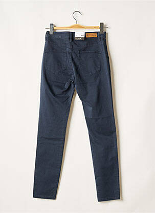 Pantalon slim stretch taille normale bleu F.A.M. femme