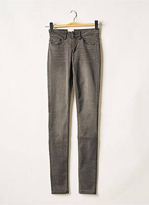 Jeans skinny taille normale taille normale gris ONLY femme