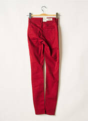 Jeans skinny rouge ONLY pour femme seconde vue