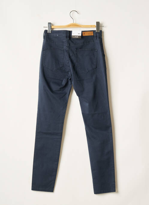 Pantalon slim bleu F.A.M. pour femme