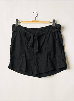 Short fermeture zippée sous rabat boutonné taille normale noir TEDDY SMITH femme