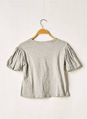 T-shirt gris TEDDY SMITH pour fille seconde vue