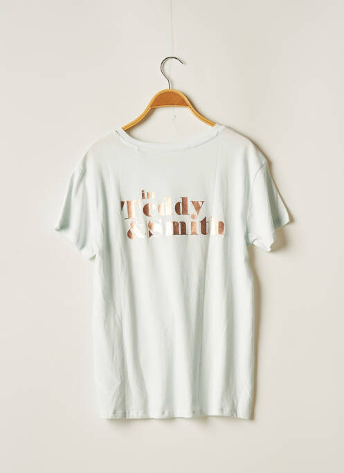 T-shirt bleu TEDDY SMITH pour fille