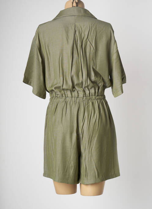 Combishort vert ARTLOVE pour femme