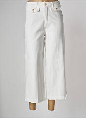 Pantalon 7/8 blanc GRACE & MILA pour femme seconde vue