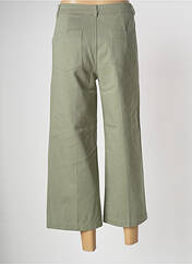Pantalon 7/8 vert GRACE & MILA pour femme seconde vue