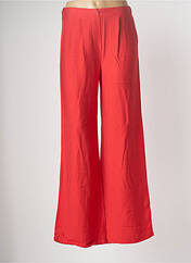 Pantalon large rouge AN' GE pour femme seconde vue