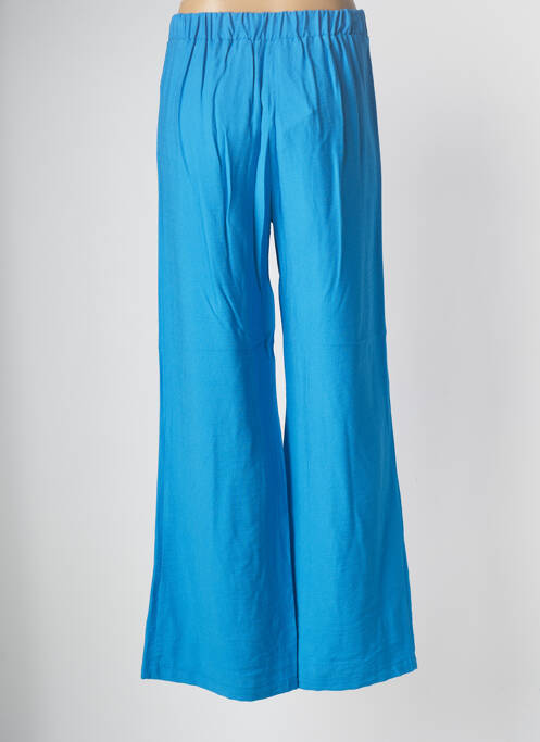 Pantalon large bleu AN' GE pour femme