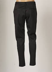 Pantalon chino noir ICHI pour femme seconde vue