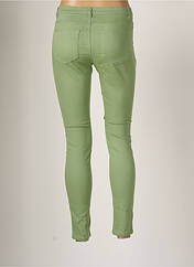 Pantalon slim vert VERO MODA pour femme seconde vue