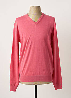 Pull rose HACKETT pour homme