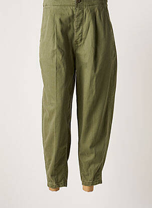 Pantalon droit vert RALPH LAUREN pour femme