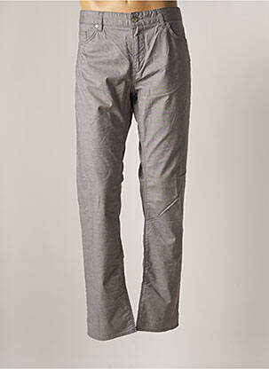 Pantalon droit gris HUGO BOSS pour homme