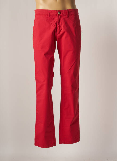 Pantalon chino rouge EDEN PARK pour homme