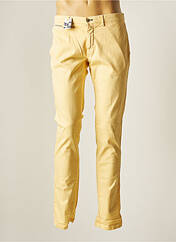 Pantalon chino jaune MASON'S pour homme seconde vue