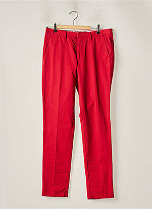 Pantalon chino rouge HUGO BOSS pour homme