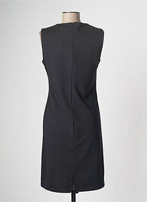 Robe mi-longue sans manche sans manche noir PAUL BRIAL femme