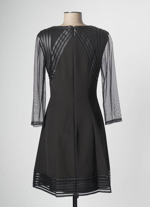 Robe mi-longue noir PAUL BRIAL pour femme