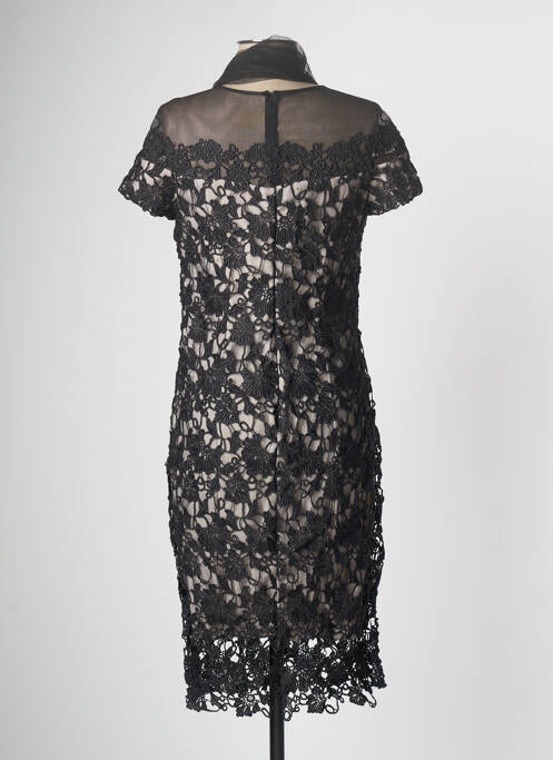 Robe mi-longue noir PAUL BRIAL pour femme