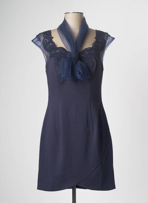 Robe courte bleu PAUL BRIAL pour femme