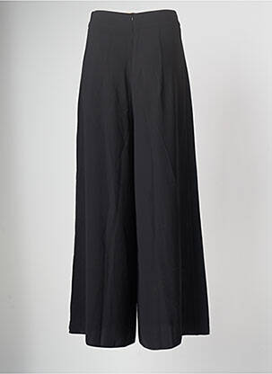 Pantalon large tissage popeline taille normale noir PAUL BRIAL femme