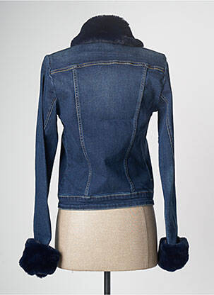 Veste en jean manches longues bleu PAUL BRIAL femme
