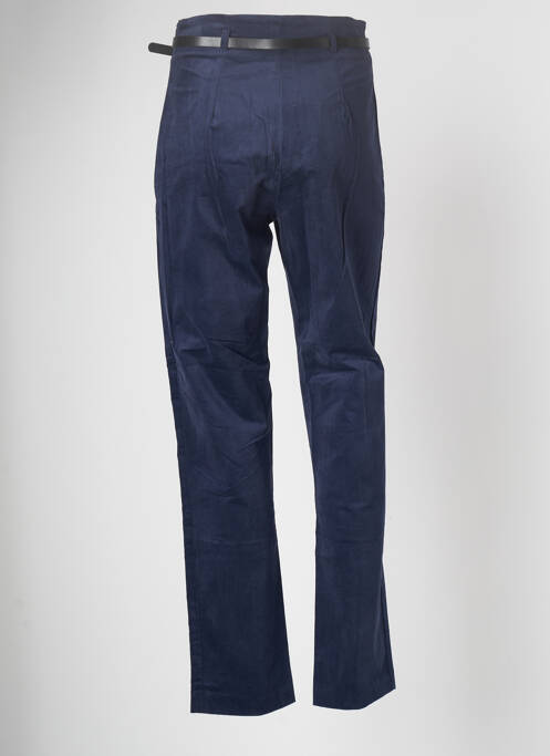 Pantalon droit bleu PAUL BRIAL pour femme