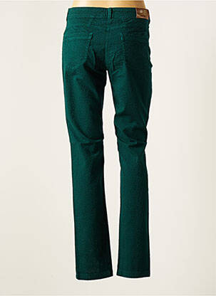 Pantalon slim stretch taille normale vert PAUL BRIAL femme