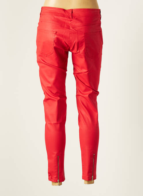 Pantalon slim rouge PAUL BRIAL pour femme