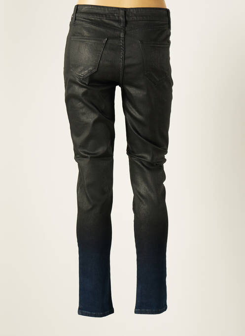 Jeans coupe slim noir PAUL BRIAL pour femme