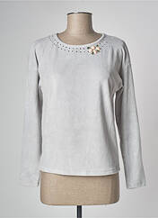 Top gris PAUL BRIAL pour femme seconde vue