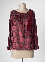 Top rouge PAUL BRIAL pour femme seconde vue