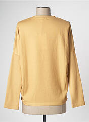 Sweat-shirt jaune PAUL BRIAL pour femme seconde vue