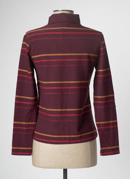 Sous-pull rouge PAUL BRIAL pour femme