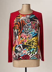 Top rouge MALOKA pour femme seconde vue