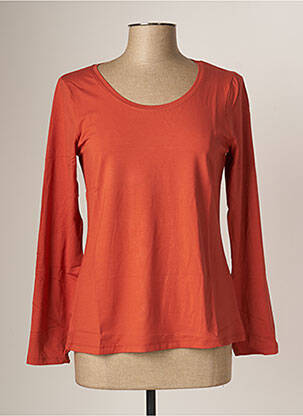 T-shirt orange MALOKA pour femme