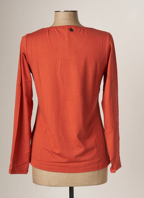 T-shirt orange MALOKA pour femme