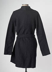 Manteau long noir MALOKA pour femme seconde vue
