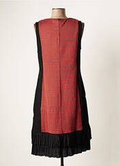 Robe mi-longue orange MALOKA pour femme seconde vue