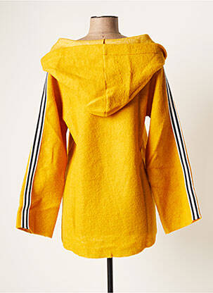Veste casual col rond jaune MALOKA femme