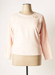Sweat-shirt rose PAUL BRIAL pour femme seconde vue